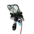 Kewig Motorcycle Electric Car Mobile Phone Navigation Waterproof Bracket, M10 2.4A Charging Version, M10-S