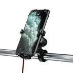 Kewig Motorcycle Electric Car Mobile Phone Navigation Waterproof Bracket, M10 2.4A Charging Version, M10-S