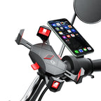 Kewig Reflection To Fall Shockproof Bicycle Bracket Motorcycle Four-Claw Mobile Phone Holder, M113-A