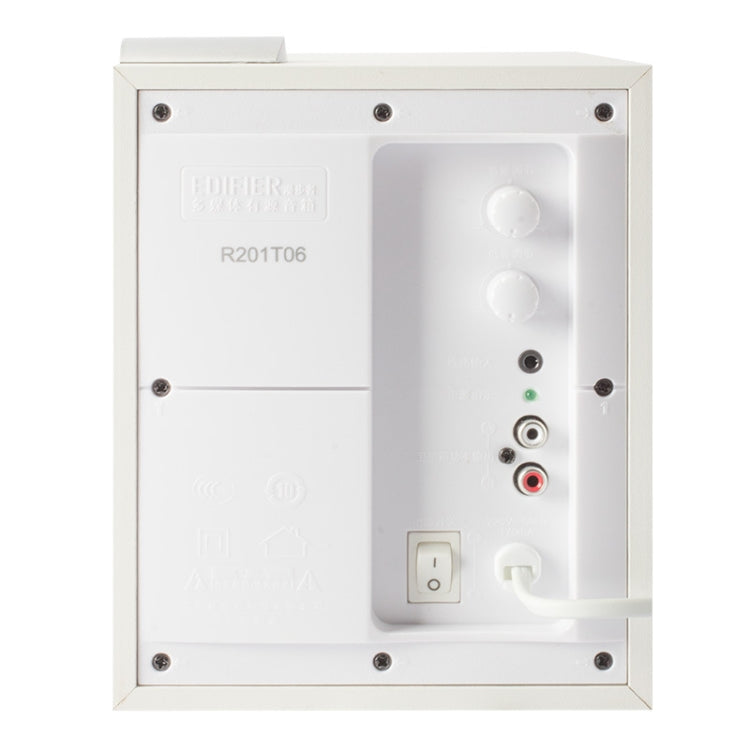 Edifier R201T06 Multimedia Computer Speakers, US Plug, R201T06 White, R201T06 Black