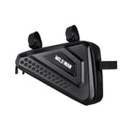 WILD MAN ES19 Bicycle EVA Hard Shell Triangle Bag Mountain Bike Front Beam Bag, ES19 (Black)