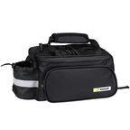 Rhinowalk Riding Equipment Bicycle Rear Bag, RK6200B Matt Black, RK6201B Full black