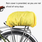 Rhinowalk Riding Equipment Bicycle Rear Bag, RK6200B Matt Black, RK6201B Full black