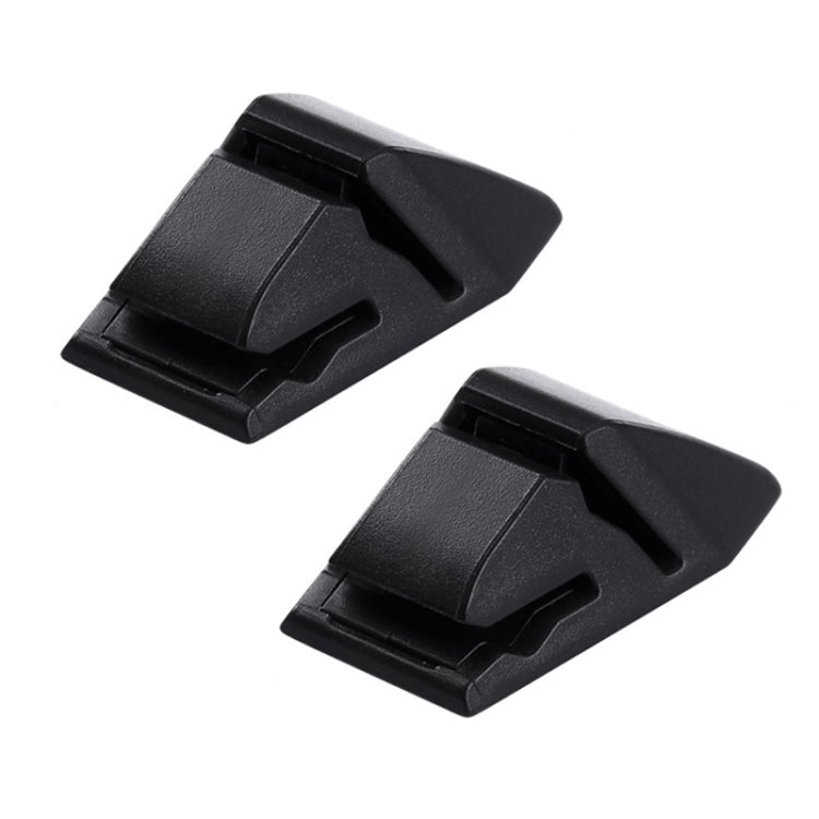 4 PCS Car Card Fixed Base Temporary Parking Card Clip Card Ticket Storage Clip, Card Clip