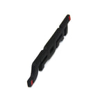6 PCS  Metal 3D Stereo Car Sticker Modified Sport Tail Sticker Body Sticker, Silver, Black, Red