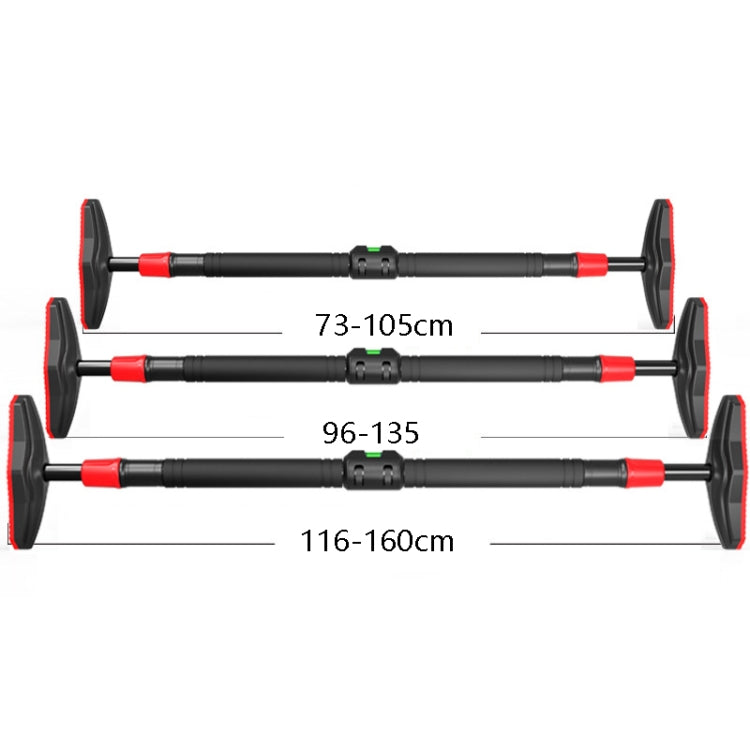 Punch-free Home Wall Indoor Horizontal Bar Pull-up Device Fitness Equipment, With Spirit Level, Short, With Spirit Level, Middle, With Spirit Level, Long
