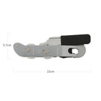XINDA XD8604 Outdoor Hand Control Climbing Stop Descender Rappelling Descender, XINDA XD8604 (Blue), XINDA XD8604 (Silver)