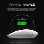 Rapoo M200G 1300 DPI 3 Keys Silent Wireless Mouse, White, Pink, Blue, Gray