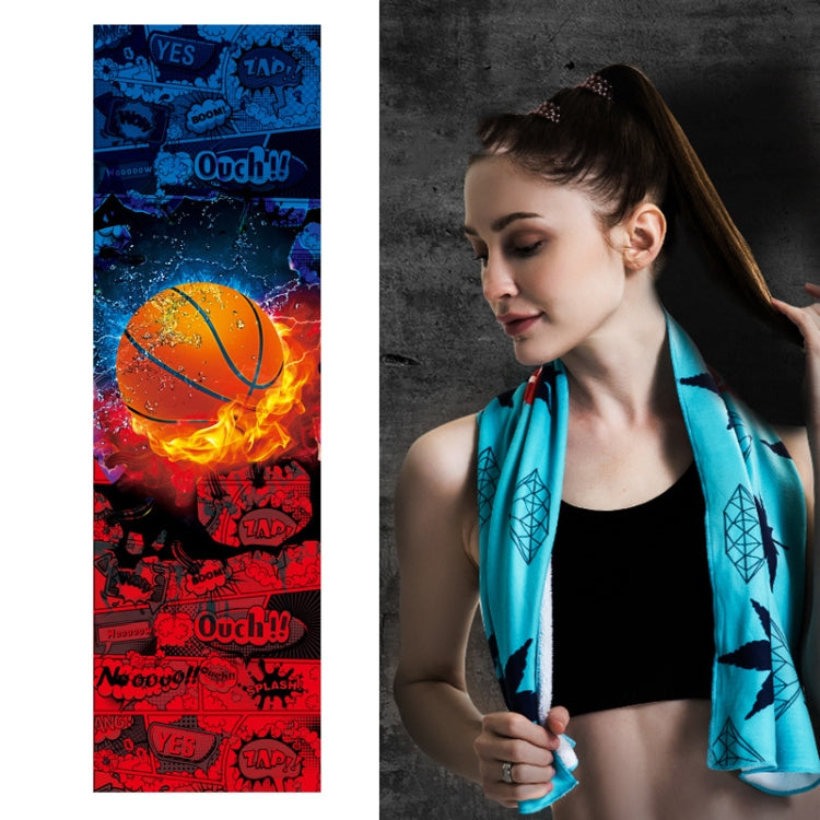 Fitness Cold Towel Outdoor Sports Cooling Quick-Drying Towel, Size: 100 x 30cm, Quick-Drying Towel, Size: 100 x 30cm(Greenery), Quick-Drying Towel, Size: 100 x 30cm(Maple), Quick-Drying Towel, Size: 100 x 30cm(Sky)                                      ...