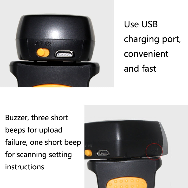 NETUM 2D Mini Wireless Bluetooth Ring Scanner, NETUM R2L