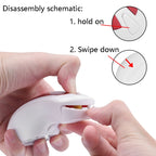 PR-01 1600 DPI 7 Keys Flying Squirrel Wireless Mouse 2.4G Gyroscope Game Mouse, Dark Blue, Black Purple, Black Red, Black Yellow, White Blue, White Green, White Red