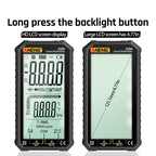ANENG 620A Full Screen Smart Digital Multimeter, Black, Red