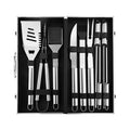 Barbecue Combination Tool Set Aluminum Box Stainless Steel Grill Set, 3 in 1, 5 in 1 A, 5 in 1 B, 10 in 1, 18 in 1, 26 in 1