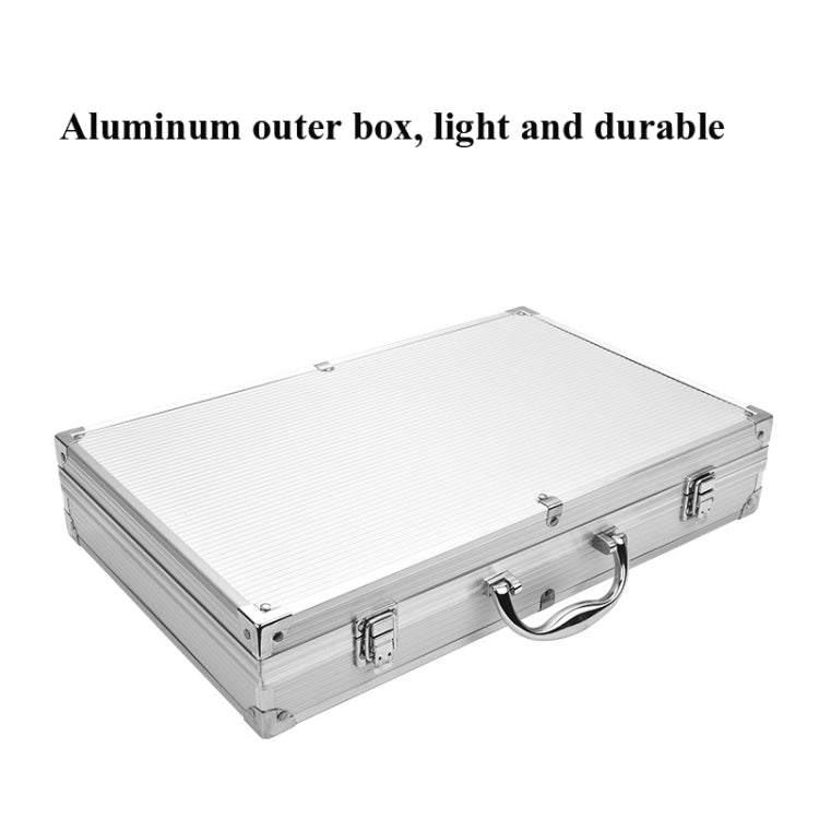 Barbecue Combination Tool Set Aluminum Box Stainless Steel Grill Set, 3 in 1, 5 in 1 A, 5 in 1 B, 10 in 1, 18 in 1, 26 in 1