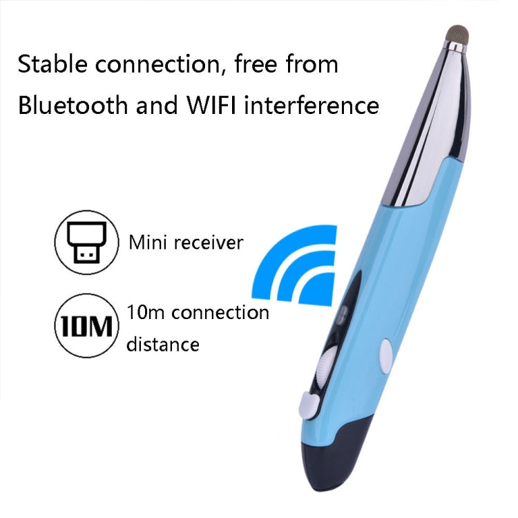 PR-06S Voice Control AI Wis Mouse Handwriting Wireless Mouse, Red, Blue, Silver Gray