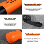 1 Pair XUANLONG PU Boxing Stick Target Sanda Stick Taekwondo Speed Training Equipment Fighting Reaction Target, Length: 57 Cm, 1 Pair Brightening Orange, 1 Pair Fluorescent Green, 1 Pair Cool Pink