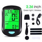 WEST BIKING Mountain Road Bike Wireless Code Meter Multi-Function Interface Riding Speedometer, YP0702083