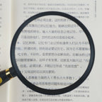 Children Science Education Elderly Reading Hand-Held Magnifying Glass, Specification: 110mm, 2pcs(75mm), 2pcs(110mm), 2pcs(90mm)
