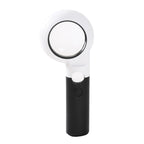 CH55-8L Hand-Held With LED Lamp Magnifier Double Lens 7 Times / 20 Times Portable Magnifying Glass, CH55-8L