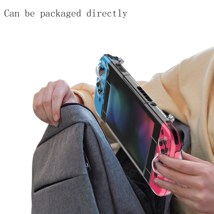 DSS-139 All-Inclusive Transparent Light And Thin Protective Case For Nintendo Switch Console, DSS-139