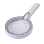 XT-8013 With 29 LED Lights 3 Gelling Touch Switch Magnifier 2 Times / 13 Times Hand-Held Magnifying Glass, XT-8013 (White+Gray), XT-8013(White+Dark Blue)