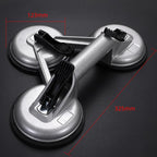 Aluminum Heavy-Duty Glass Suction Cup Hardware Tool, Three Claws, Double Claw