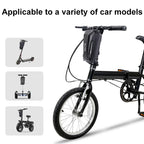 WILD MAN Electric Sooter Hard Shell EVA Front Bag Folding Bicycle Bag, 2L, 3L