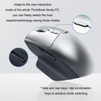 Lenovo ThinkBook Bluetooth Wireless Dual Mode Interactive Design Mouse, Dual Mode Mice
