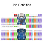 Waveshare ESP32-S3 Mini Development Board, Based On ESP32-S3FH4R2 Dual-Core Processor, without Header, with Header