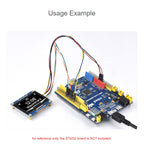 Waveshare 1.54 Inch OLED Display Module, 128×64 Resolution, SPI / I2C Communication