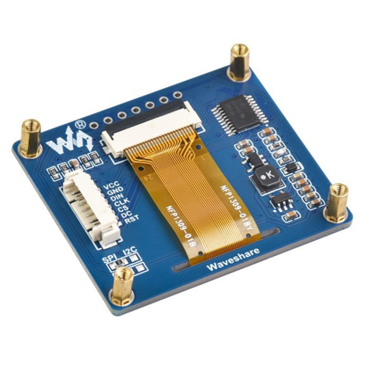 Waveshare 1.54 Inch OLED Display Module, 128×64 Resolution, SPI / I2C Communication