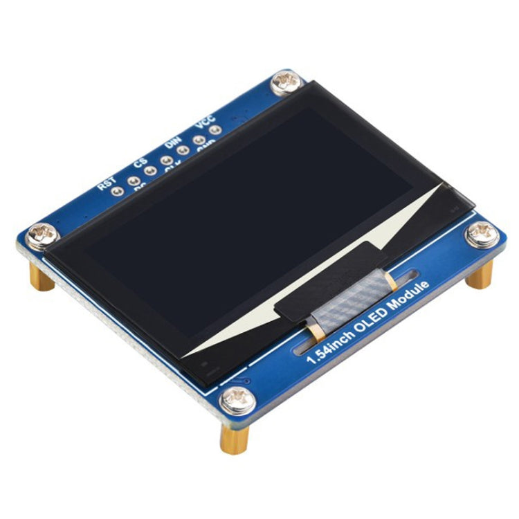 Waveshare 1.54 Inch OLED Display Module, 128×64 Resolution, SPI / I2C Communication