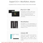 Waveshare 25506 RP2040-PiZero Development Board, Based On Raspberry Pi RP2040, 264KB SRAM And 16MB, RP2040-PiZero with Pinheader