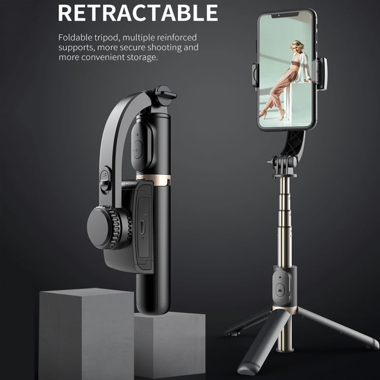 CYKE Q08 Anti-Shake Gimbal Bluetooth Selfie Stick Handheld Phone Live Tripod, No light Version