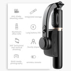 CYKE Q08 Anti-Shake Gimbal Bluetooth Selfie Stick Handheld Phone Live Tripod, No light Version