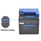 Xprinter XP-C300H 80mm Sound And Light Alarm Store Cashier Rreceipt Thermal Printer, USB+COM+LAN