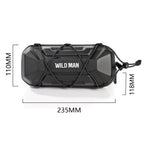 WILD MAN XT17 2L Bicycle EVA Hard Shell Front Bag Outdoor Cycling Handlebar Bag, XT17