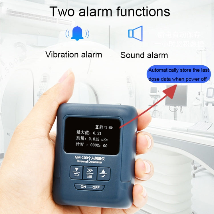 Nuclear Radiation Detector Radioactive Environment αβγX-Ray Detector, GM100, GM100A