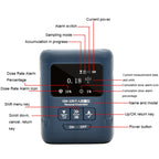 Nuclear Radiation Detector Radioactive Environment αβγX-Ray Detector, GM100, GM100A