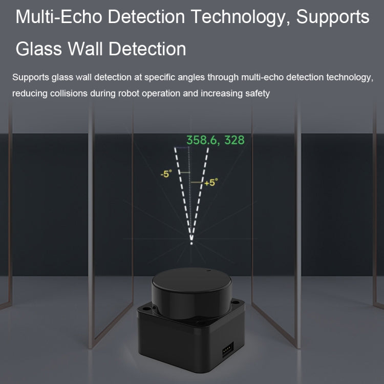 Waveshare 24782 DTOF Laser Lidar Sensor STL27L, 360 Degree Omni-Directional Lidar, UART Bus, 24782