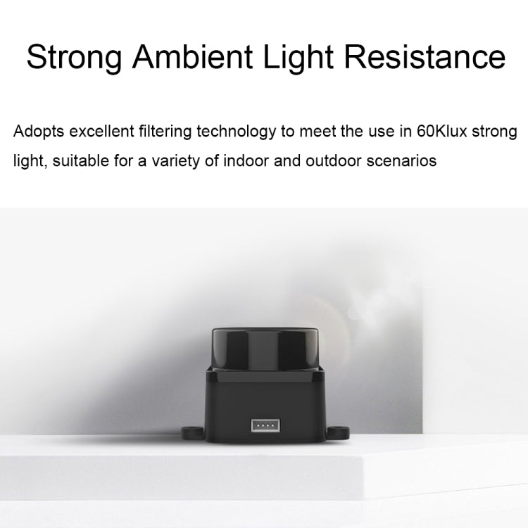 Waveshare 24782 DTOF Laser Lidar Sensor STL27L, 360 Degree Omni-Directional Lidar, UART Bus, 24782