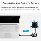 Waveshare 24782 DTOF Laser Lidar Sensor STL27L, 360 Degree Omni-Directional Lidar, UART Bus, 24782