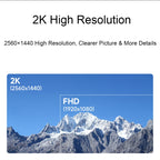 Waveshare 13.3 Inch 2K 2560×1440 HDMI/Type-C Display Interface AMOLED Touch Display, US Plug, EU Plug, UK Plug