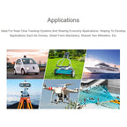 Waveshare For Raspberry Pi LC29H Series Dual-Band L1+L5 Positioning GPS Module, (AA) GPS HAT, (BS) GPS/RTK HAT, (DA) GPS/RTK HAT