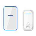 CACAZI Home Smart Digital Wireless Doorbell Remote Electronic Doorbell Elderly Pager, US Plug, EU Plug, AU Plug, UK Plug
