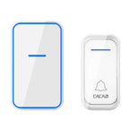 CACAZI Home Smart Digital Wireless Doorbell Remote Electronic Doorbell Elderly Pager, US Plug, EU Plug, AU Plug, UK Plug
