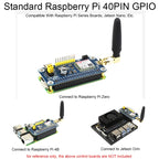 Waveshare 25349 SIM7028 NB-IoT HAT For Raspberry Pi, Supports Global Band NB-IoT Communication, 25349