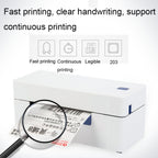 QIRUI 104mm Express Order Printer Thermal Self-adhesive Label Printer, QR-488, QR-488BT