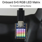 Waveshare 24594 5×5 RGB LED Matrix RP2040 Dual Core Processor Development Board