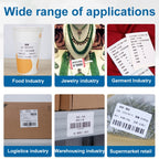 Xprinter XP-320B 80mm Thermal Barcode Supermarket Cashier Label Printer, USB, USB+Bluetooth
